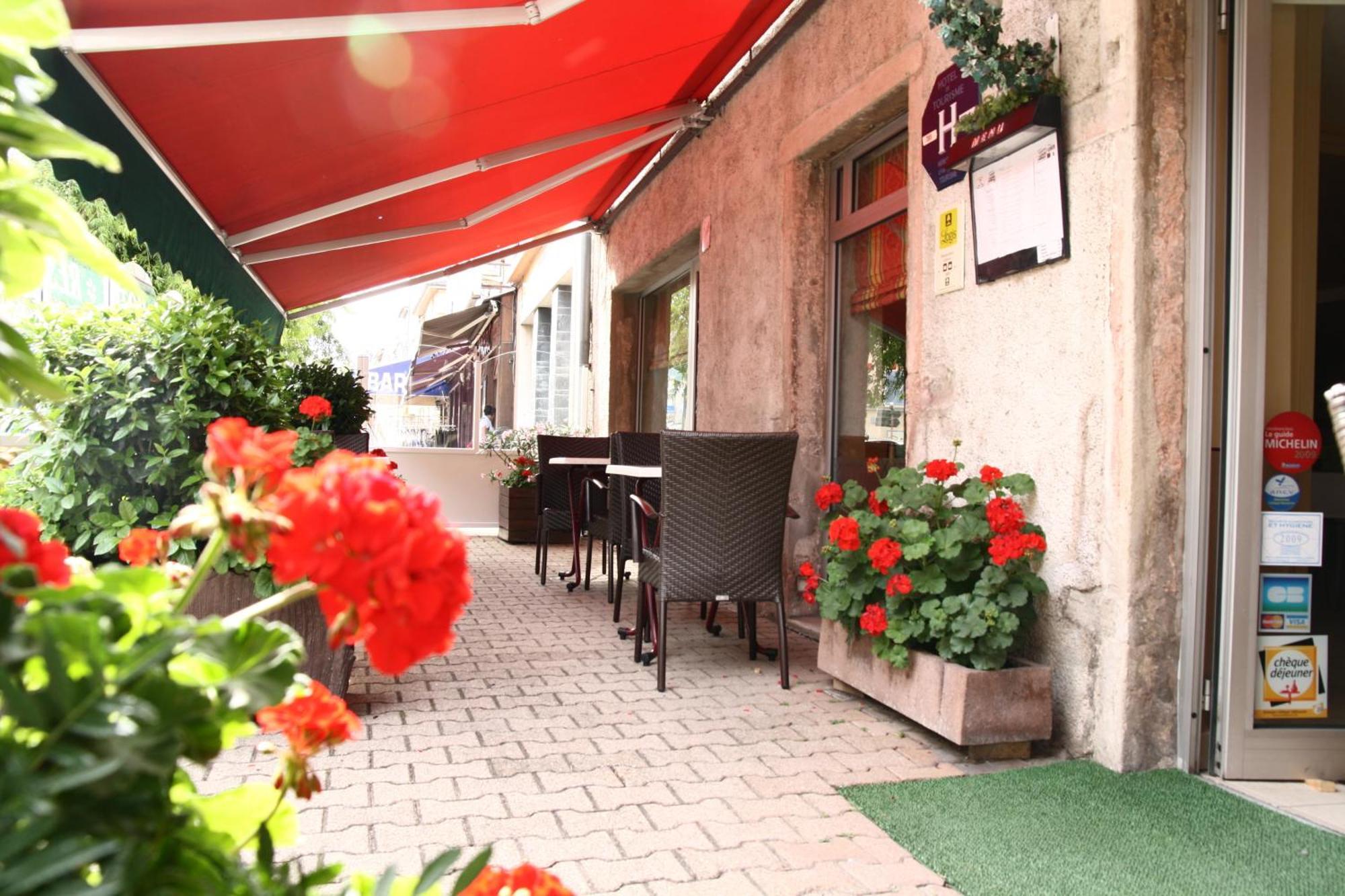 Logis Hotel L'Ange Couronne เบลล์วิลล์-ซัวร์-ซอน ภายนอก รูปภาพ